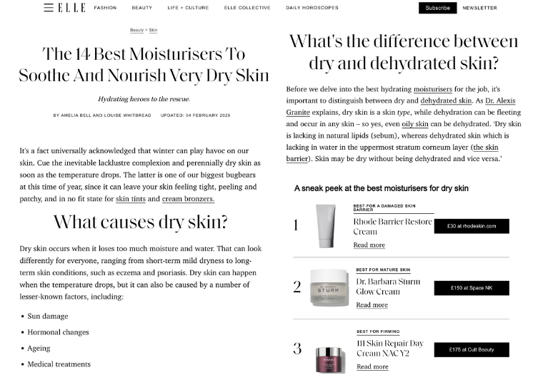 The 14 Best Moisturisers To Soothe And Nourish Very Dry Skin