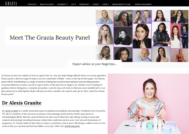 Meet the Grazia Beauty Panel