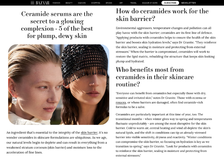 Ceramide serums are the secret to a glowing complexion - 5 of the best for plump, dewy skin